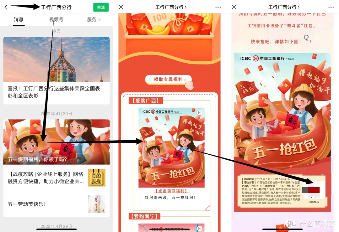 5月份工商银行活动汇总