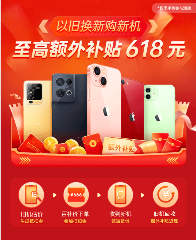 拼多多：618百亿补贴，最高补贴618元
