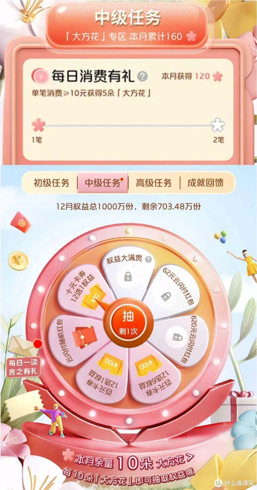 云闪付500百万红包福礼，最高抽8888元红包
