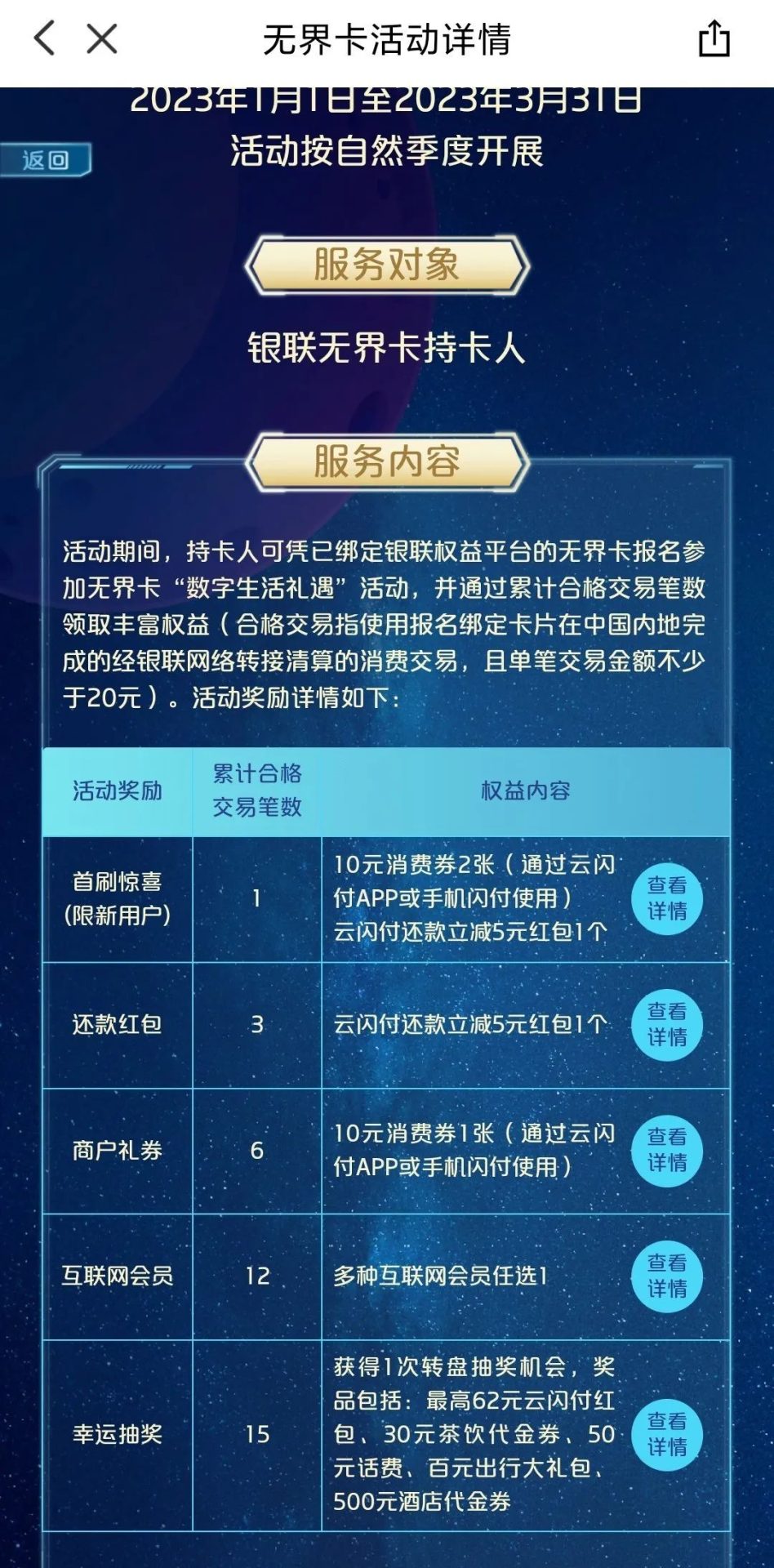 2023年平安银行活动优惠