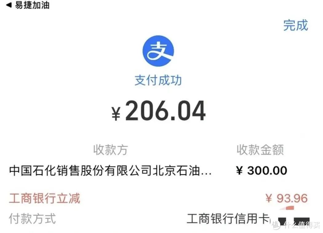 工行信用卡：中石化7折加油