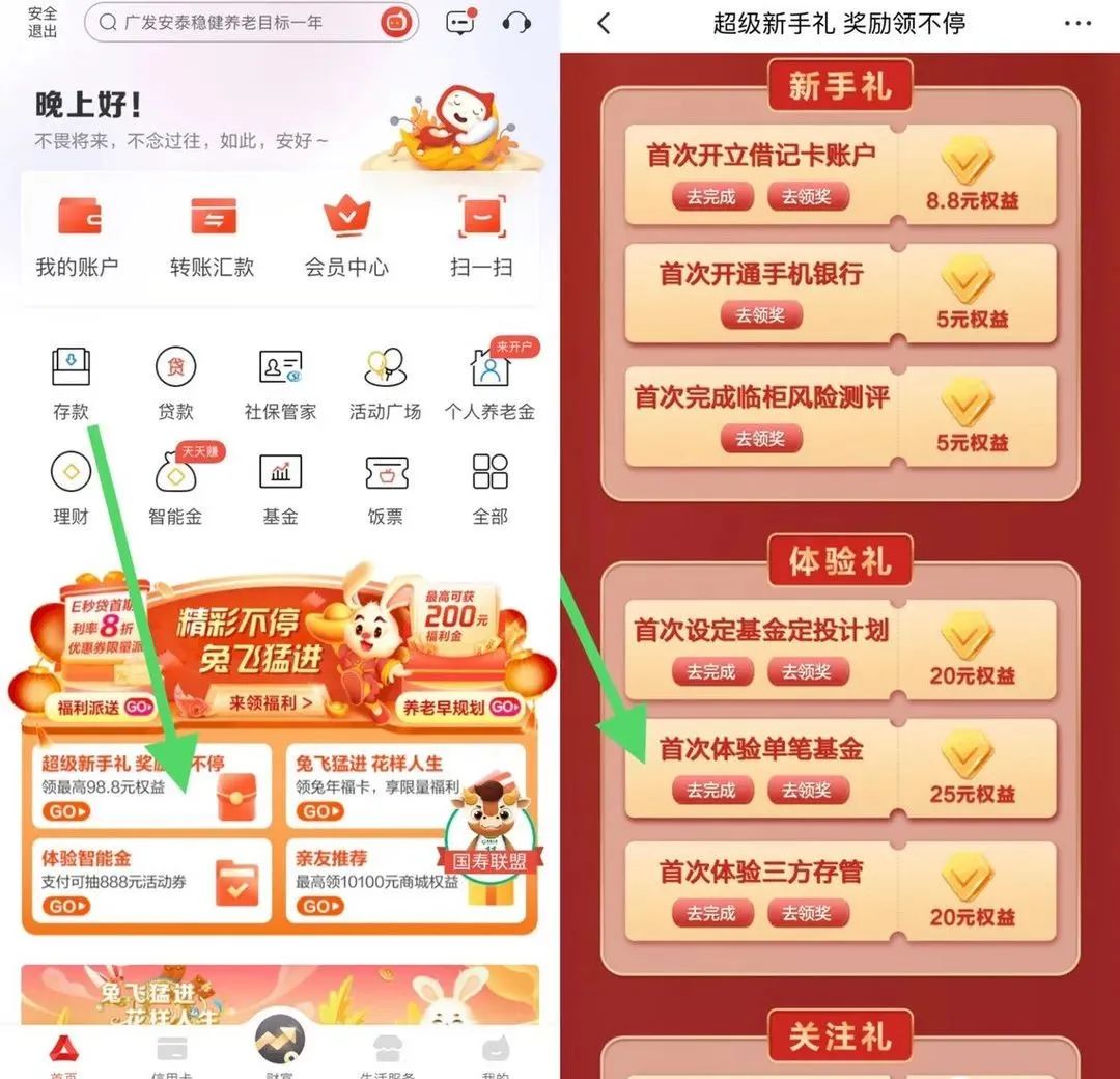 广发51元购买100元E卡