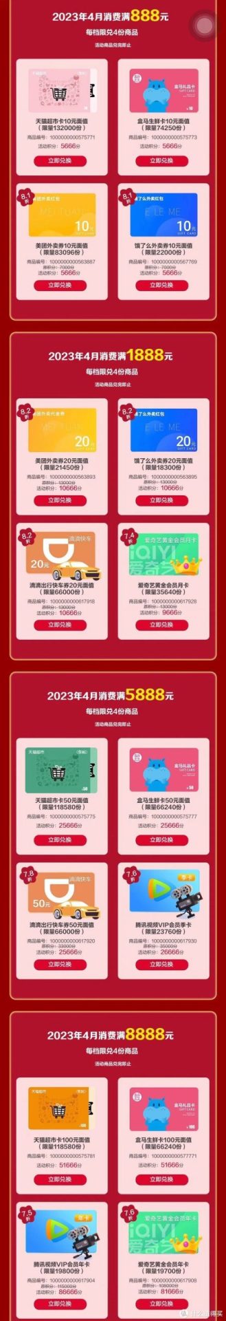 5月份银行刷卡积分返现立减金活动汇总