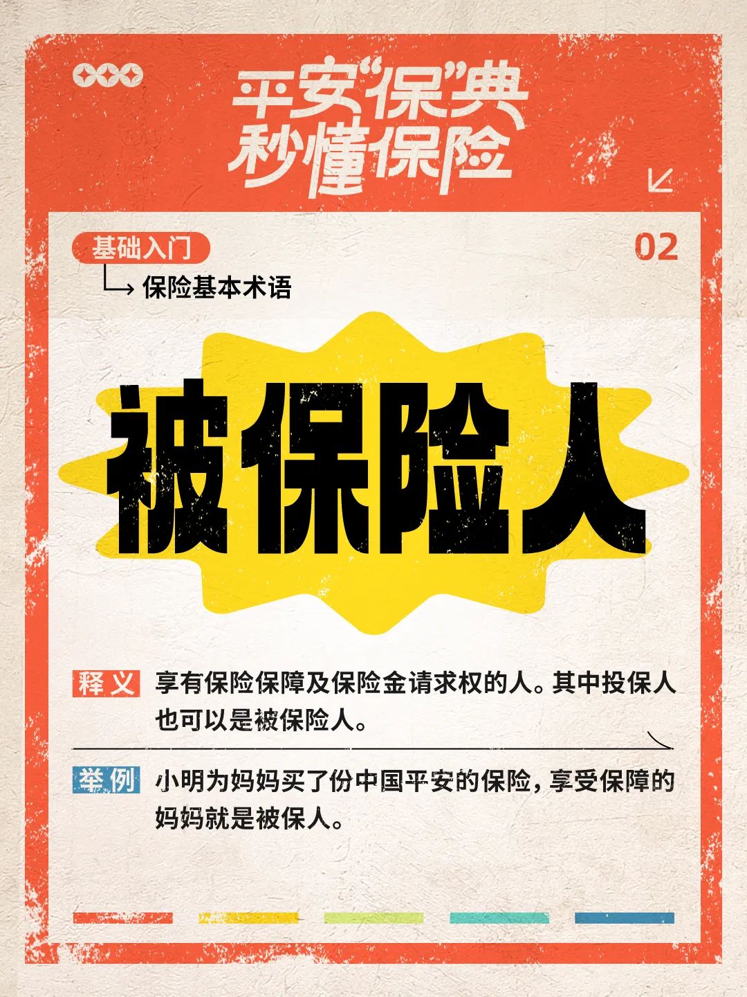 18个保险专业术语！