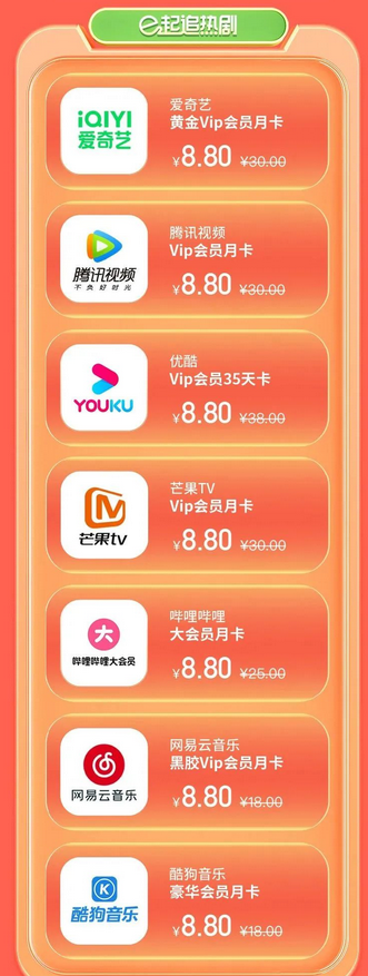 工商银行 爱购8.8活动大升级，吃喝玩乐随心选