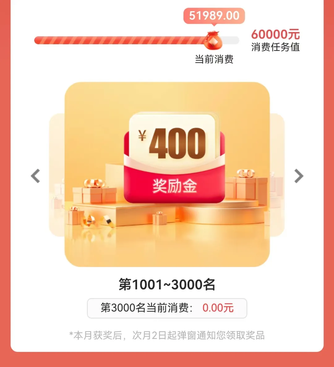 中信越刷-悦享活动1000元刷卡金（特邀）