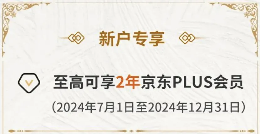 白嫖2年京东PLUS+110元+每月京东立减20元