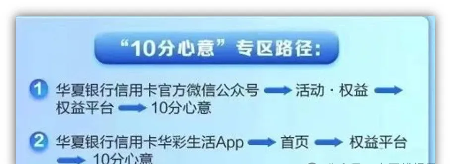 华夏消费天数达标撸70元！
