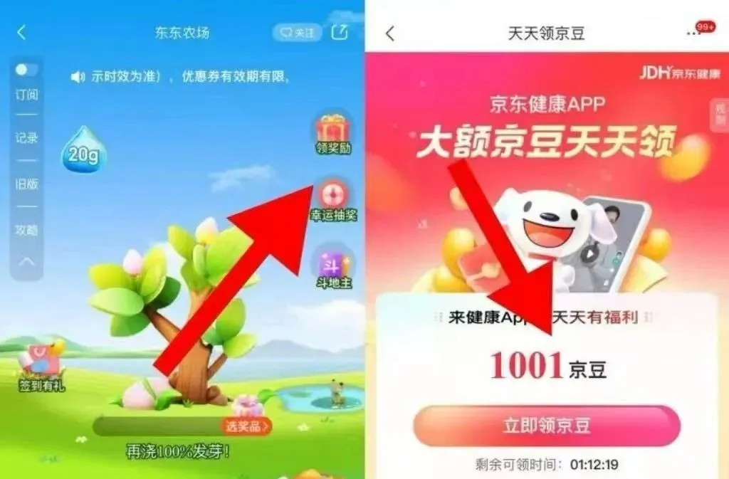 京东撸1000京豆（部分人有）