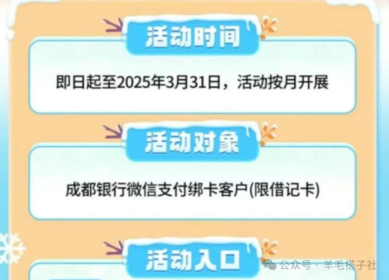 3月最全面各银行月月刷活动合集