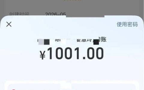 支付宝收款，建行有立减